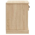 vidaXL Nočný stolík dub sonoma 43x36x50 cm – Obrázok 8