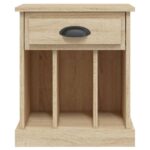 vidaXL Nočné stolíky 2 ks dub sonoma 43x36x50 cm – Obrázok 8