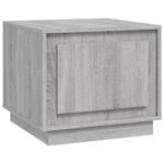 vidaXL Konferenčný stolík sivý sonoma 51x50x44 spracované drevo – Obrázok 2