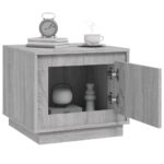 vidaXL Konferenčný stolík sivý sonoma 51x50x44 spracované drevo – Obrázok 4
