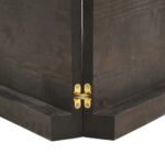 vidaXL Stolová doska tmavohnedá 180x50x(2-6)cm ošetrený masív hrany – Obrázok 6