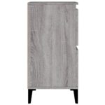 vidaXL Komody 3 ks sivý dub sonoma 60x35x70 cm kompozitné drevo – Obrázok 9