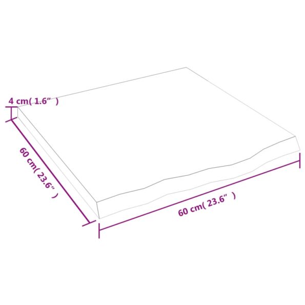 VXL8720845832865_g_en_hd_3.jpg vidaXL Kúpeľňová doska bledohnedá 60x60x4 cm ošetrený masív – Obrázok 5