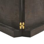 vidaXL Kúpeľňová doska tmavohnedá 140x60x(2-6) cm ošetrený masív – Obrázok 7