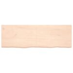 vidaXL Stolová doska 180x60x6 cm neošetrený dubový masív – Obrázok 3