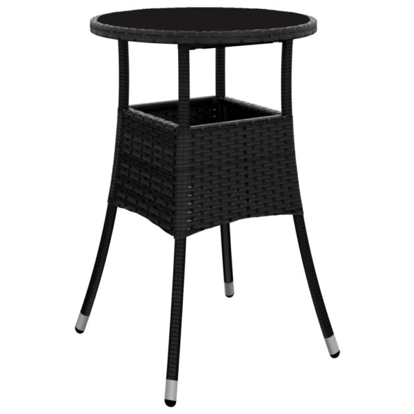 VXL8720845859435_g_en_hd_4.jpg vidaXL 5-dielna záhradná bistro súprava s vankúšmi čierna polyratan – Obrázok 6