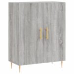 vidaXL Komoda sivý dub sonoma 69,5x34x90 cm kompozitné drevo – Obrázok 2