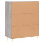 vidaXL Komoda sivý dub sonoma 69,5x34x90 cm kompozitné drevo – Obrázok 8
