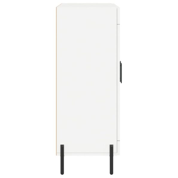 vidaXL Komoda biela 69,5x34x90 cm kompozitné drevo – Obrázok 7