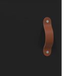 vidaXL Komoda čierna 69,5x34x90 cm kompozitné drevo – Obrázok 10