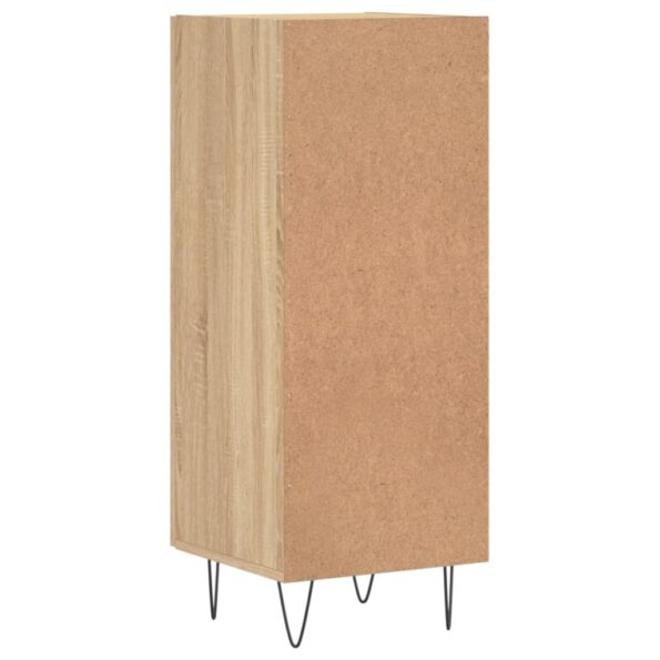 vidaXL Komoda dub sonoma 34,5x34x90 cm spracované drevo – Obrázok 8