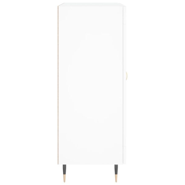 vidaXL Komoda biela 69,5x34x90 cm kompozitné drevo – Obrázok 7