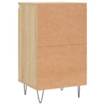 vidaXL Komody 2 ks dub sonoma 40x35x70 cm kompozitné drevo – Obrázok 9