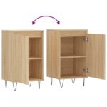 vidaXL Komody 2 ks dub sonoma 40x35x70 cm kompozitné drevo – Obrázok 10