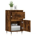 vidaXL Komody 2 ks dymový dub 40x35x70 cm kompozitné drevo – Obrázok 4