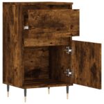 vidaXL Komody 2 ks dymový dub 40x35x70 cm kompozitné drevo – Obrázok 7