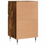 vidaXL Komody 2 ks dymový dub 40x35x70 cm kompozitné drevo – Obrázok 9