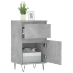 vidaXL Komody 2 ks betónovo sivé 40x35x70 cm kompozitné drevo – Obrázok 4