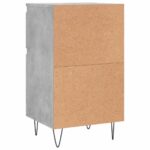 vidaXL Komody 2 ks betónovo sivé 40x35x70 cm kompozitné drevo – Obrázok 9