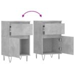 vidaXL Komody 2 ks betónovo sivé 40x35x70 cm kompozitné drevo – Obrázok 10