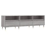 vidaXL TV skrinka sivý dub sonoma 150x30x44,5 cm kompozitné drevo – Obrázok 2