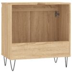 vidaXL Kúpeľňová skrinka dub sonoma 58x33x60 cm kompozitné drevo – Obrázok 7