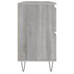 vidaXL Kúpeľňová skrinka sivý dub sonoma 80x33x60 cm kompozitné drevo – Obrázok 6