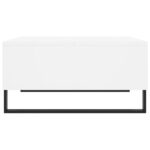 vidaXL Konferenčný stolík biely 60x60x30 cm kompozitné drevo – Obrázok 5