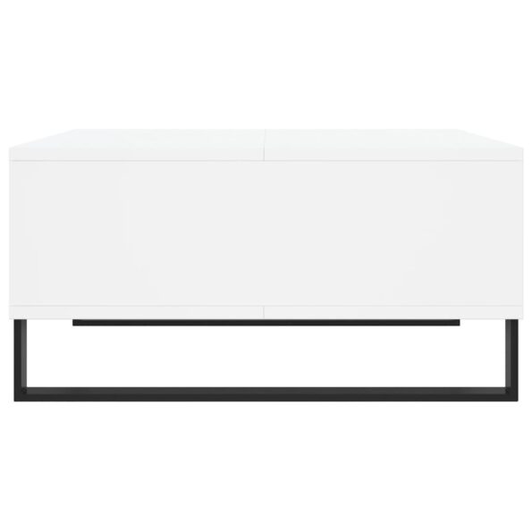 vidaXL Konferenčný stolík biely 60x60x30 cm kompozitné drevo – Obrázok 5