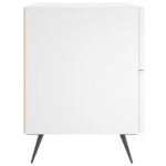 vidaXL Nočný stolík biely 40x35x47,5 cm kompozitné drevo – Obrázok 5