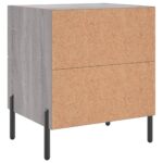 vidaXL Nočný stolík sivý sonoma 40x35x47,5 cm kompozitné drevo – Obrázok 8