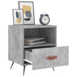 vidaXL Nočné stolíky 2 ks betónovo sivé 40x35x47,5 cm kompozitné drevo – Obrázok 4