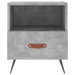 vidaXL Nočné stolíky 2 ks betónovo sivé 40x35x47,5 cm kompozitné drevo – Obrázok 6