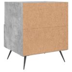 vidaXL Nočné stolíky 2 ks betónovo sivé 40x35x47,5 cm kompozitné drevo – Obrázok 9