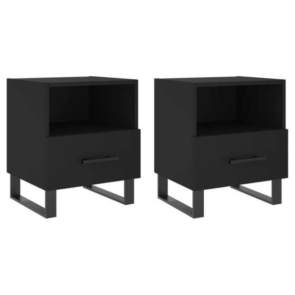 VXL8720845910662_a_en_hd_1.jpg vidaXL Nočné stolíky 2 ks čierne 40x35x47,5 cm kompozitné drevo – Obrázok 2