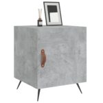 vidaXL Nočné stolíky 2 ks betónovo sivé 40x40x50 cm kompozitné drevo – Obrázok 4
