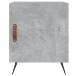 vidaXL Nočné stolíky 2 ks betónovo sivé 40x40x50 cm kompozitné drevo – Obrázok 6