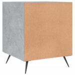 vidaXL Nočné stolíky 2 ks betónovo sivé 40x40x50 cm kompozitné drevo – Obrázok 8