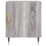 vidaXL Nočný stolík sivá sonoma 40x40x50 cm kompozitné drevo – Obrázok 4