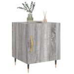 vidaXL Nočný stolík sivá sonoma 40x40x50 cm kompozitné drevo – Obrázok 9