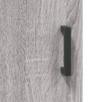 vidaXL Nočné stolíky 2 ks sivý dub sonoma 40x40x50 cm kompozitné drevo – Obrázok 11
