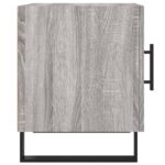 vidaXL Nočné stolíky 2 ks sivý dub sonoma 40x40x50 cm kompozitné drevo – Obrázok 8