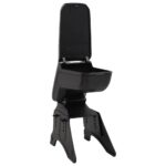 vidaXL Lakťová opierka do auta univerzálna čierna 13x33x(33-53) cm ABS – Obrázok 3