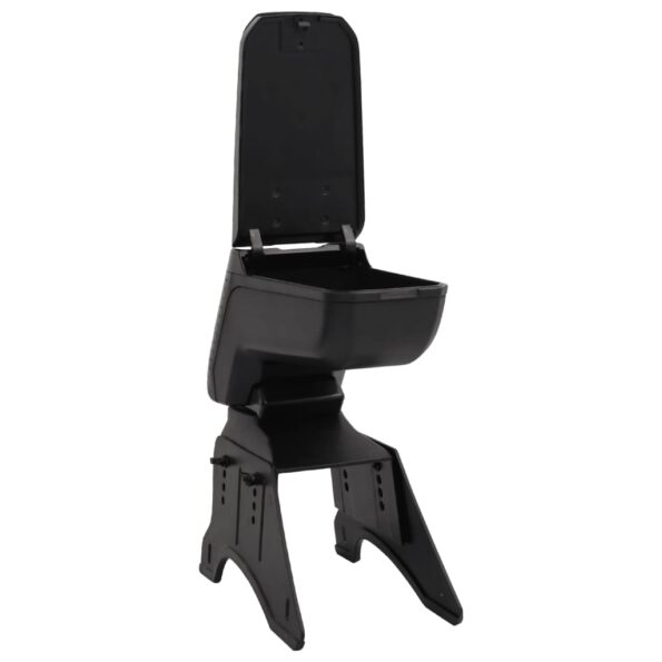 vidaXL Lakťová opierka do auta univerzálna čierna 13x33x(33-53) cm ABS – Obrázok 3