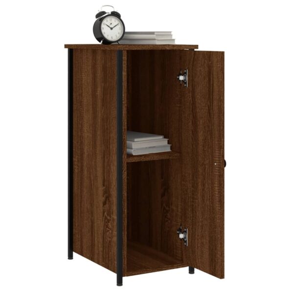 VXL8720845939311_g_en_hd_2.jpg vidaXL Nočné stolíky 2 ks hnedý dub 32x42x80 cm kompozitné drevo – Obrázok 4