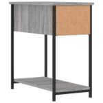 vidaXL Nočné stolíky 2 ks sivý dub sonoma 30x60x60 cm kompozitné drevo – Obrázok 9