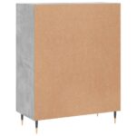 vidaXL Komoda betónovo sivá 69,5x34x90 cm kompozitné drevo – Obrázok 8