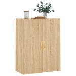 vidaXL Nástenná TV skrinka dub sonoma 69,5x34x90 cm – Obrázok 4