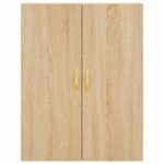 vidaXL Nástenná TV skrinka dub sonoma 69,5x34x90 cm – Obrázok 7