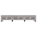 vidaXL TV skrinka, sivá sonoma 150x36x30 cm, kompozitné drevo – Obrázok 5